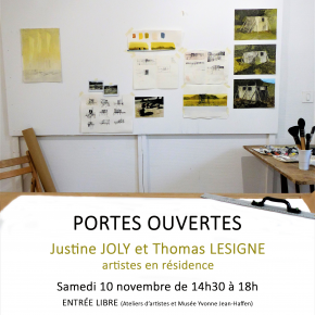 Portes Ouvertes Justine Joly et Thomas Lesigne Portes Ouvertes Justine Joly et Thomas Lesigne