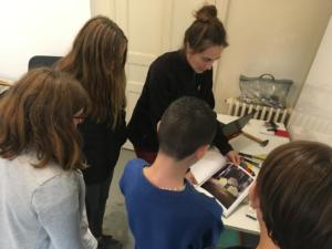 Ateliers de pratiques artistiques avec Coline Casse et Cassandre Fournet