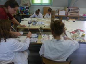 Ateliers de pratiques artistiques avec Coline Casse et Cassandre Fournet