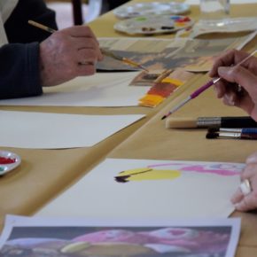 Du 2 au 5 août - Ateliers de pratiques artistiques avec Valentin Guichaux, peintre en résidence