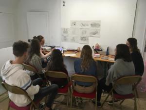 Ateliers de pratiques artistiques avec Coline Casse et Cassandre Fournet
